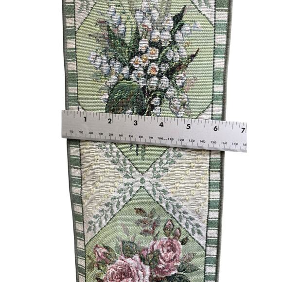 Wall Tapestry Bell Ringer Floral Design Multicolored 40 inchesbb - Picture 4 of 4